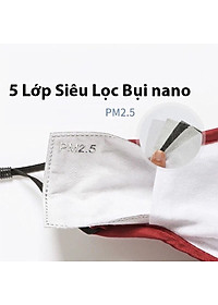 Khẩu trang vải có van lọc khí kèm miếng chắn nhựa ngăn giọt bắn cao cấp