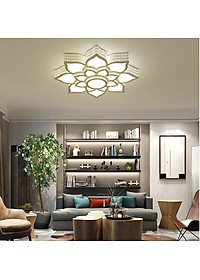 Đèn trần MATEE kiểu dáng hiện đại, sang trọng với 3 chế độ ánh sáng - kèm điều khiển từ xa - (44).