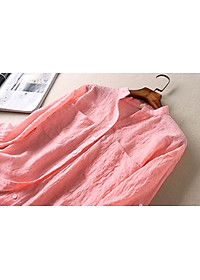 Áo đũi nữ Haint Boutique, Áo sơ mi nữ cổ V xinh phong cách vintage Sm99