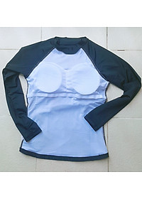 Đồ Bơi Hai Mảnh Tay Dài Tôn Dáng AT151 MayHomes Thun Lạnh Co Giãn Tốt Bền Đẹp