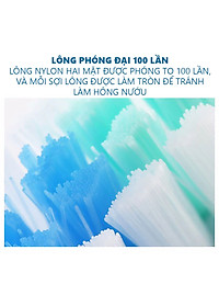 Bộ 2 bàn chải thay thế cho bàn chải điện Xiaomi DR-BEI sonic loại sạch EB-N0202 - Hàng Nhập Khẩu