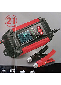 Hàng Nhật: Bộ Sạc Và Test Bình Ắc Quy Thông Minh 2IN1 FOXSUR 12V Công Nghệ Hiện Đại