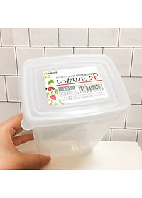 Hộp bảo quản thực phẩm Nakaya 1300ml, có nắp mềm giúp bảo quản thực phẩm sạch sẽ - nội địa Nhật Bản 