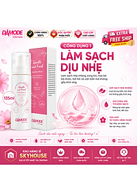 Dung dịch vệ sinh phụ nữ GENTLE FRESH độc quyền DAMODE chai 135ml dung dịch vệ sinh phụ nữ tốt nhất chính hãng Hàn Quốc