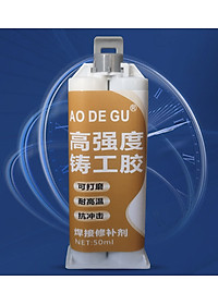 Keo Hàn Sắt Thép, Kim Loại, Dán Kính, Mica, Thủy Tinh Ao De Gu 50Ml
