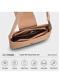 Túi Yuumy ( Thời trang nữ phối khóa trang trí - Túi đeo vai da Seasand YN182 )