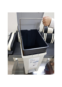 Thùng rác đạp chữ nhật Hiro 30L (Kèm ruột) - Chính hãng INOCHI