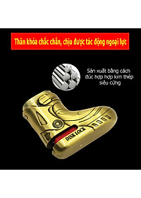 Ổ Khóa Đĩa Xe Máy US ARMY U567, Khóa Phanh Đĩa Chống Trộm, Chống Đập, Chống Cắt Dành Cho Xe Máy - HÀNG CHÍNH HÃNG