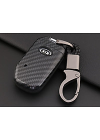 Ốp chìa khóa ô tô Kia Cerato 2019-2021, Vân CacBon Cao Cấp