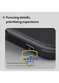 Ốp Lưng Dành Cho iPhone 16 Pro Nillkin Dạng Sần Viền Silicon - Hàng Chính Hãng