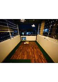 Vỉ Cỏ Nhân Tạo Thương Hiệu ANKAN, Kết Hợp Với Vỉ Gỗ Lót Sàn Để Lót Ban Công, Sân Vườn, Phòng Tập Gym, Khu Resort, Cỏ Nhân Tạo Loại Tốt, An Toàn Cho Trẻ Nhỏ, Hàng Xuất Khẩu