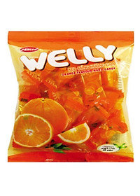 Kẹo cứng Welly hương Cam 70 gam - Bibica