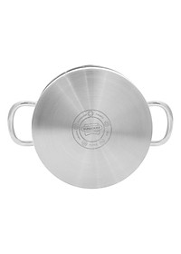 Bộ 3 Nồi Inox 5 Đáy Mama Sunhouse GN2IJC784SH - Trắng Bạc