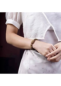 VÒNG TAY TỲ HƯU THU HÚT TÀI LỘC GỖ ĐÀN HƯƠNG XANH 8mm