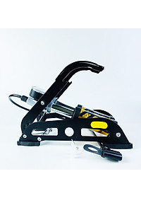 Bơm xe máy - Bơm xe đạp chân - Bơm đạp chân 2 ống đa năng - Bơm hơi đạp chân mini Xe Đạp, Xe Máy, Xe Ô tô, Xe Hơi Đa Năng Dễ Dàng Xếp Gọn thân hợp kim siêu bền, hỗ trợ cả van Mỹ và van Pháp Thương hiệu KIOTOOL