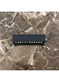 Bảng số điện thoại trang trí trên taplo ô tô, xe hơi (Mã RM-131Z)