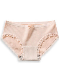 Combo 5 Chiếc Quần Lót Nữ Cotton Tăm Viền ren Xuất Nhật