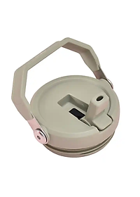 Ly Giữ Nhiệt inox 304 không gỉ sét kèm quai xách và ống hút Mishio size 600ml và 900ml - Hàng chính hãng