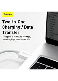 Cáp sạc cho iPhone/ iPad Baseus Superior Series Fast Charging Data Cable USB to iP (2.4A, 480Mbps, Fast charge, ABS/ TPE Cable)- Hàng chính hãng