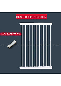 Chặn Cửa Chặn Cầu thang an toàn, chắn cửa dày nặng, thanh chặn cửa cao 79cm bảo vệ bé an toàn