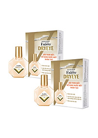 Combo 2 Nước nhỏ mắt cấp ẩm & bổ sung nước mắt nhân tạo V.Rohto DryEye 13ml
