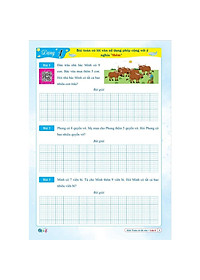 Sách Giải Toán Có Lời Văn Lớp 2 - Chương Trình Mới (1 Cuốn) - Bản Quyền