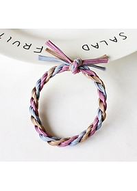 Dây thun cột buộc tóc nữ - Combo 6 cái (màu ngẫu nhiên)