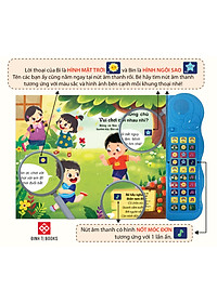 Sách - Sách âm thanh - Bé học nói Phiên bản đặc biệt với 30 nút bấm cho bé 0 - 6 tuổi - Đinh Tị Books