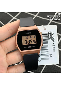 Đồng Hồ Nữ Dây Nhựa Casio Standard LW-204-1ADF Chính Hãng - LW-204-1A