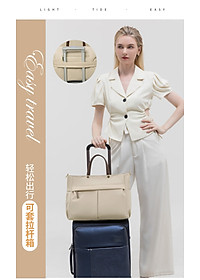 Túi xách nữ công sở dáng ngang cao cấp BEE GEE TN1119