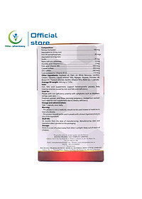 Bổ máu Fevitt Nano HDPHARMA bổ sung Sắt hữu cơ Fumarat, Acid Folic 100 viên