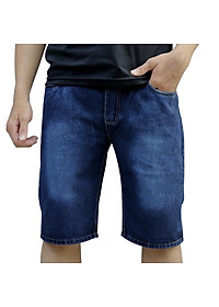 Quần Đũi Jean Nam Andromeda Phom Đứng Wash Bạc Vải Dày Không Ra Màu