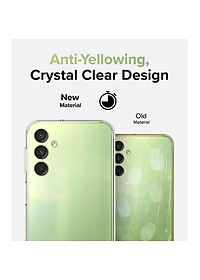 Ốp lưng silicon dẻo cho Samsung Galaxy A05s trong suốt mỏng 0.6mm độ trong tuyệt đối chống trầy xước - hàng nhập khẩu