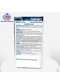 Viên Uống Dầu Cá Omega 3 Orihiro Nhật Bản 180 Viên hỗ trợ mắt tim mạch