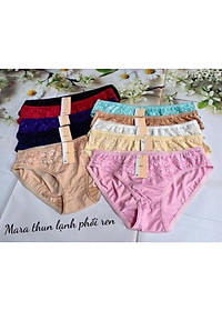 COMBO 10 QUẦN THUN LẠNH PHỐI REN giao nhiều màu
