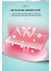 Đai Massage Bụng Giúp Giảm Đau Bụng Trong Kỳ Kinh Nguyệt, Ngày Đèn Đỏ , Hỗ Trợ Massage Hồng Ngoại Giữ Gìn Vóc Dáng Bằng Phương Pháp Nhiệt, Sử Dụng Siêu Vật Liệu Graphene - Tặng kèm máy massage mini
