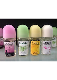Lăn khử mùi trà xanh Malizia Profumo Green Tea 50ml (nữ) tặng kèm móc khóa