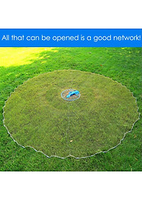 Chài đĩa bay - chài cá Thái Lan sợi dù có đĩa chuyên bắt cá tôm