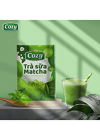 Cozy Trà sữa 3in1 - Matcha 10 gói x 17g Hộp