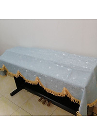 Khăn nhung phủ đàn piano điện cao cấp chống bụi chống xước sang trọng dành cho đàn piano điện
