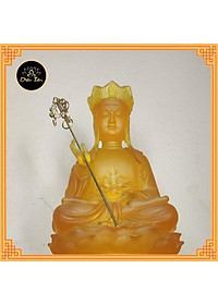 Tượng phật địa tạng vương bồ tát tượng địa tạng lưu ly cao 21cm đồ thờ cúng phong thủy - shop Diệu Tâm