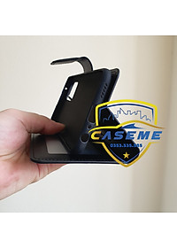 Bao da dạng ví dành cho OPPO Reno7 5G hiệu Hanman có quai cài - Hàng Chính Hãng