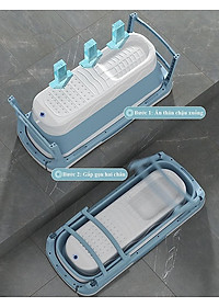Bồn Tắm Gấp Gọn Thông Minh Seka SK01 - Hàng Chính Hãng