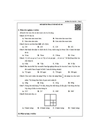 Đề Kiểm Tra Toán 3 - Tập 1