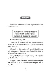 Sách Làm sao để không mắc ung thư