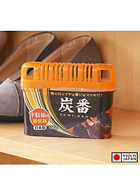 Hộp Khử Mùi Tủ Giày, Tủ Quần Áo Than Hoạt Tính Kobini Nhật Bản (150g)