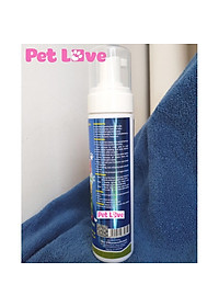 Sữa tắm khô dạng bọt Bio Silky cho chó mèo