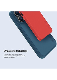 Ốp lưng sần chống sốc cho iPhone 14 Pro / 14 Pro Max mặt lưng nhám hiệu Nillkin Super Frosted Shield Pro cho khả năng chống sốc cực tốt, chất liệu cao cấp, mặt lưng nhám sang trọng - Hàng nhập khẩu
