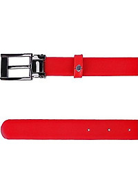 Thắt lưng nữ da bò Huy Hoàng cỡ lớn màu đỏ HT5106