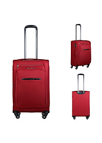 Vali Kéo Vải Du Lịch SAKOS VIVIAN 6 - Size M (24inch)/ Ký Gửi (Trung) - Khóa TSA - Chống Thấm, Trượt Nước - Hàng chính hãng